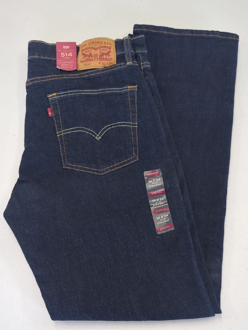 Levi's 514 Straight Men's Jeans in Dark Indigo